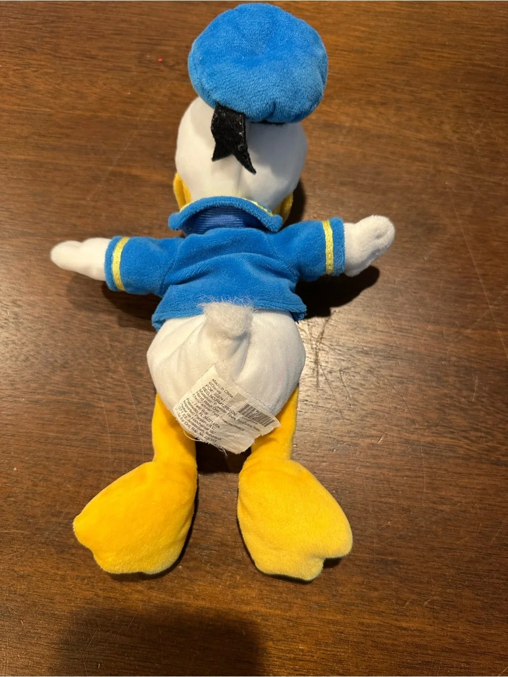 Disney Donald Duck Plush Toy - Blue, Red, Yellow